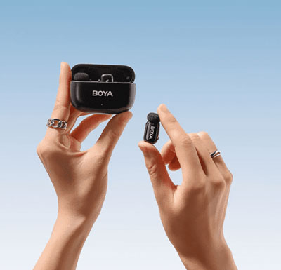 میکروفون بی سیم دو کاربر بویا مدل Boya mini 15