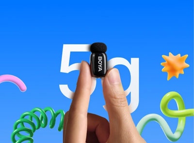 میکروفون بی سیم دو کاربر بویا مدل Boya mini 15