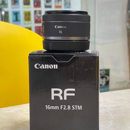 لنز بدون آینه کانن Canon RF 16mm f/2.8 STM کارکرده