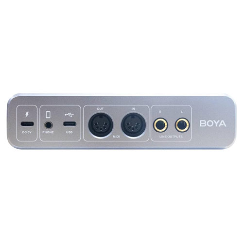 میکسر دو کاناله صدا بویا مدل Boya BY-AM4 Audio Mixer