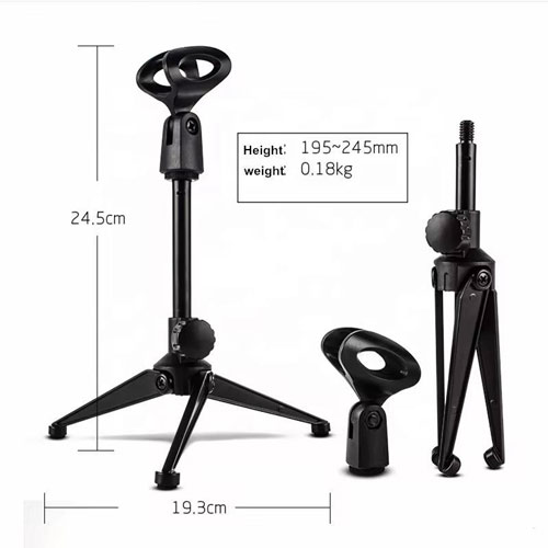 پایه نگهدارنده رومیزی میکروفون Desktop Microphone Stand VG02