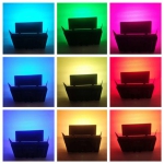 نور ثابت پروفشنال Professional U600+ RGB LED Light برق مستقیم + ریموت