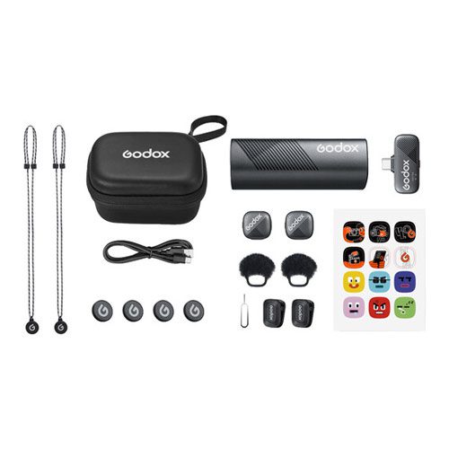 میکروفون دو کاربر گودکس Godox UBE-SC KIT 2 Microphone USB-C