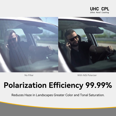 فیلتر لنز عکاسی پولاریزه نیسی NiSi UHC CPL 77mm Filter