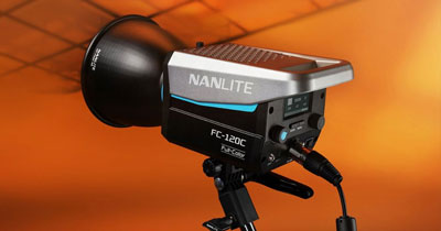 نور ویدیویی نانلایت Nanlite FC120C RGB LED Spotlight
