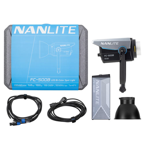 نور ویدیویی نانلایت Nanlite FC500B Bi-Color LED Spotlight