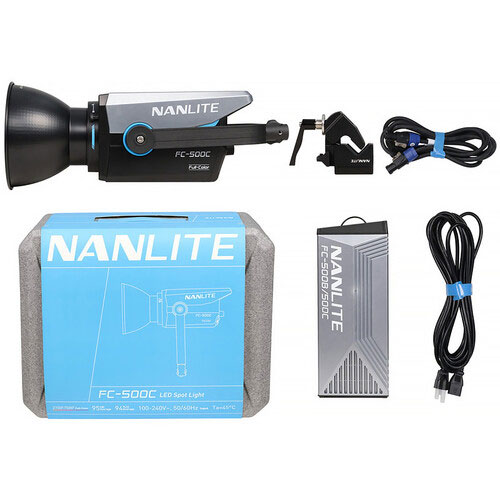 نور ویدیویی نانلایت Nanlite FC500C RGB LED Spotlight