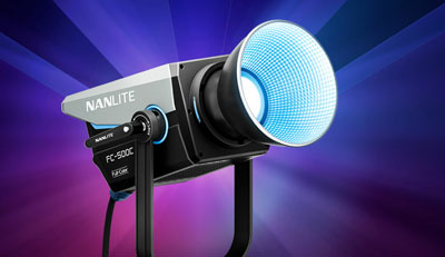 نور ویدیویی نانلایت Nanlite FC500C RGB LED Spotlight