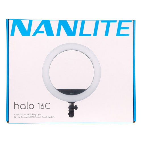 رینگ لایت نانلایت Nanlite Halo 16C RGB Ringlight