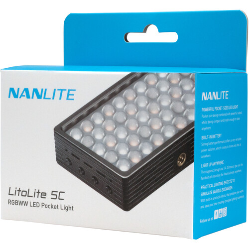 نور ثابت نانلایت Nanlite LitoLite 5C RGB Mini LED