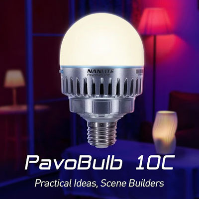 لامپ نانلایت Nanlite PavoBulb 10C Bi RGB
