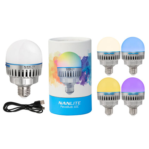 لامپ نانلایت Nanlite PavoBulb 10C Bi RGB