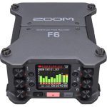 رکوردر صدا زوم Zoom F6 6-Input / 14-Track Multitrack Field Recorder