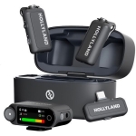 میکروفون یقه ای بی سیم هالی لند Hollyland LARK MAX 2 Combo 2-Person Microphone