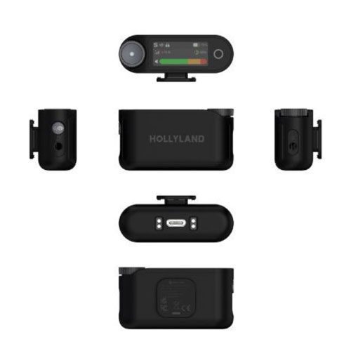 میکروفون یقه ای بی سیم هالی لند Hollyland LARK MAX 2 Combo 2-Person Microphone