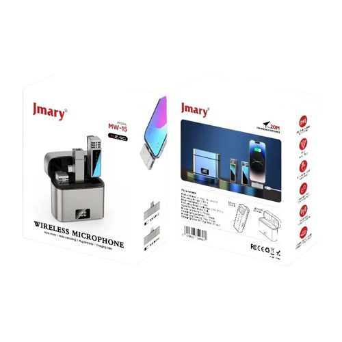میکروفون بی‌سیم جیماری Jmary MW-15 Type-C
