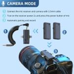 میکروفون بیسیم جیماری Jmary MW-16 For Mobile and Camera