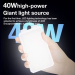 نور ثابت U40 40W LED Video Camera Light