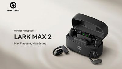 میکروفون یقه ای بی سیم هالی لند Hollyland LARK MAX 2 Ultimate Combo 2-Person Microphone