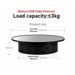 میز گردان عکاسی 360 درجه Mirror Turn Table VG-04