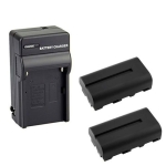 باتری و شارژر لیتیومی نور Battery NP-F570/F550 + Charger