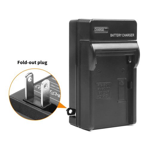 باتری و شارژر لیتیومی نور Battery NP-F570/F550 + Charger
