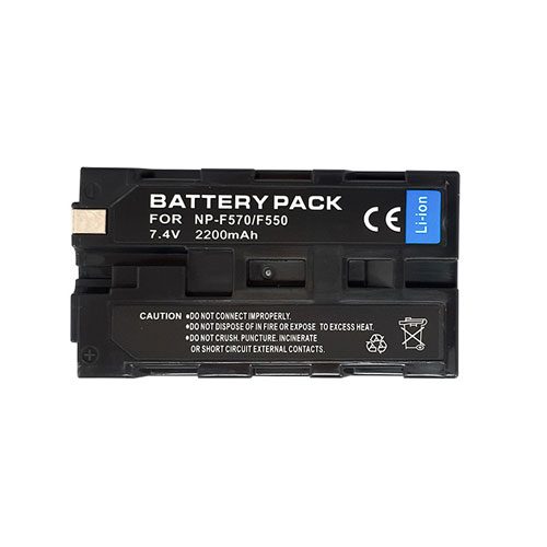 باتری و شارژر لیتیومی نور Battery NP-F570/F550 + Charger
