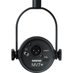میکروفون پادکست شور Shure MV7+ Podcast XLR/USB-C Microphone