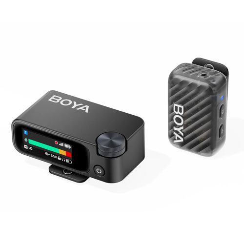 میکروفون تک کاربر یقه ای بویا Boya BoyaMic2-03 for Cameras and Mobile