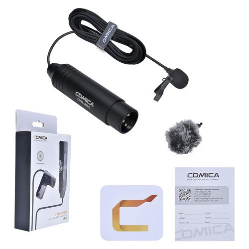 میکروفون یقه ای کامیکا Comica CVM-V02O XLR Microphone