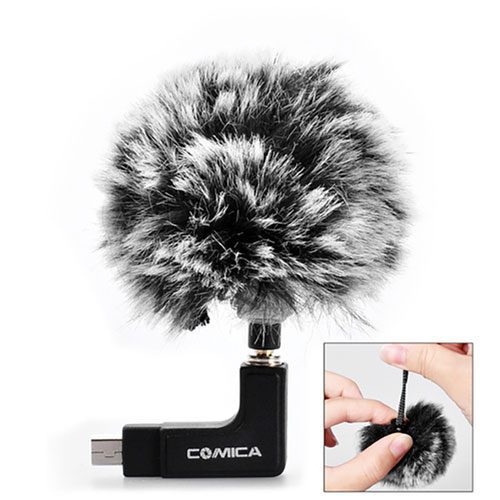 بادگیر میکروفون یقه ای Comica CVM-MF1