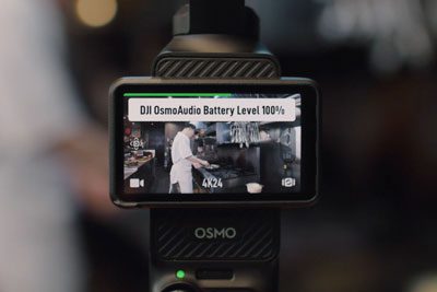 میکروفون بی سیم یقه ای دی جی آی دو کاربر DJI Mic 3 Compact Wireless Microphone