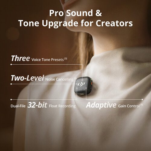 فرستنده تکی میکروفون دی جی آی DJI Mic 3 Transmitter Microphone