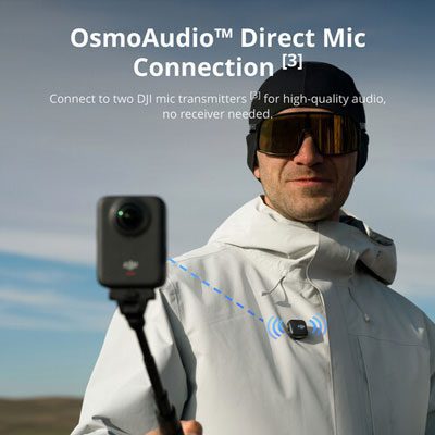 دوربین اسمو 360 دی جی آی DJI Osmo 360 Action Camera Standard Combo