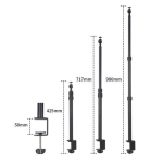 سه پایه موبایل اتصال میز جیماری Jmary Desktop Mobile Clamp Stand