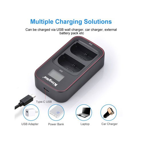 شارژر دوقلوی کینگما مدل KingMa En-EL15