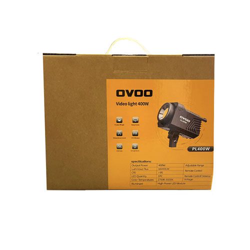 نور ویدیویی اوو Ovoo PL400W Bi-Color LED