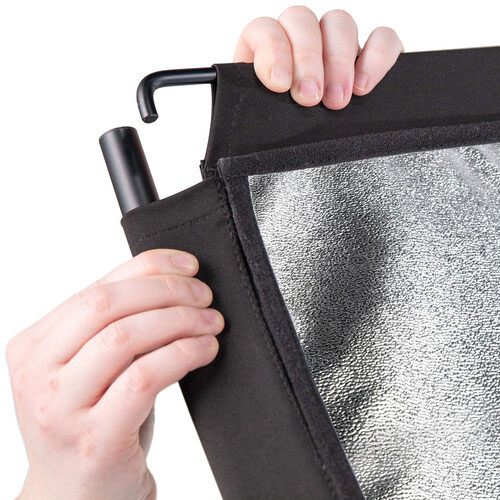 رفلکتور خمیده وسکات (Westcott Eyelighter (Silver|White|Sunlight Fabric