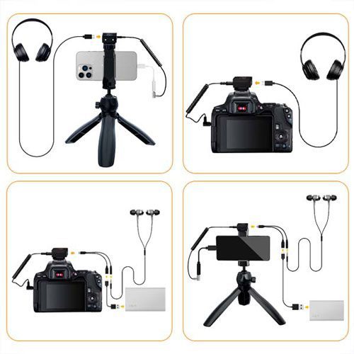 کابل تبدیل کامیکا Comica USB-C To AUX USB-C