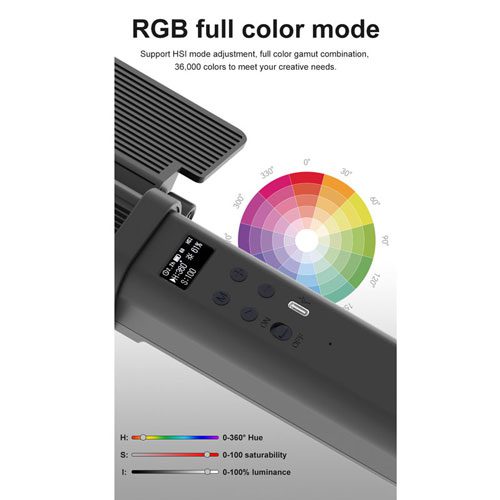 باتوم لایت اینیوجوی Enujoy JM34 RGB Tube Light