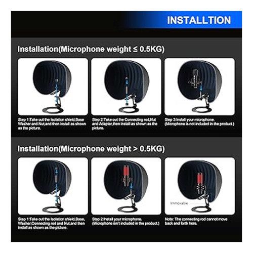 ایزولاتور میکروفون اینیوجوی Enujoy EP4 Isolation Shield