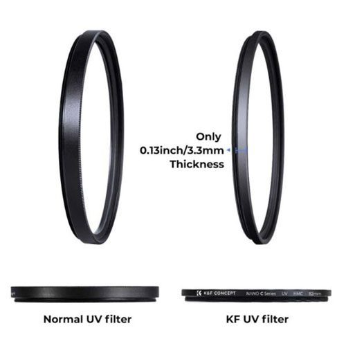 فیلتر لنز یووی کی اند اف K&F C-Series HMC UV 77mm