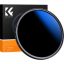 فیلتر ان دی متغیر کی اند اف K&F C Variable ND 2-2000 67mm