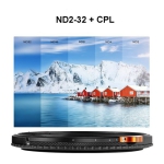 فیلتر ان دی متغیر و پولاریزه کی اند اف K&F C Variable ND 2-32 + CPL 77mm
