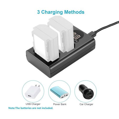 شارژر باتری نیوور Neewer Dual Battery Charger for NP-FZ100