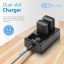 باتری و شارژر دو قلوی نیوور Neewer Fw50 Battery With Charger