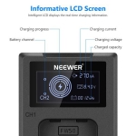 باتری و شارژر دو قلوی نیوور Neewer Fw50 Battery With Charger