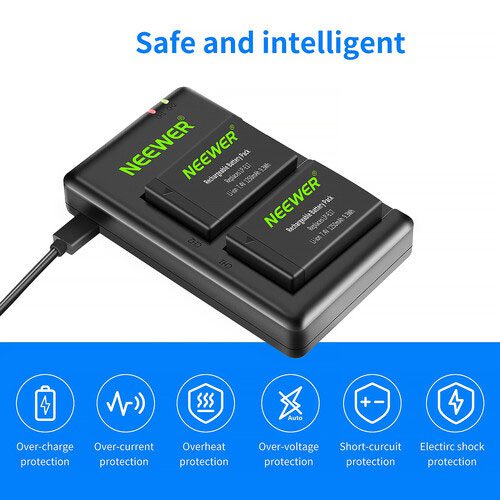 باتری و شارژر دوقلوی نیوور مدل نیوور مدل Neewer LP-E17 Battery With Charger