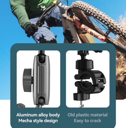 پایه نگهدارنده دوربین های ورزشی تلسین Telesin Universal Tube Clamp