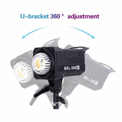 نور ویدیویی زد اس وای بی Zsyb BKL-300 Bi-Color COB LED Video Light